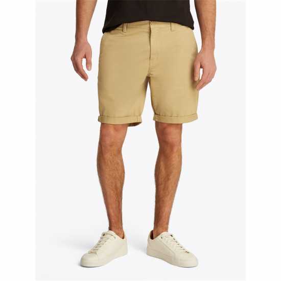 Къси Панталони Tommy Jeans Men's Chino Shorts Реликтен тан 
