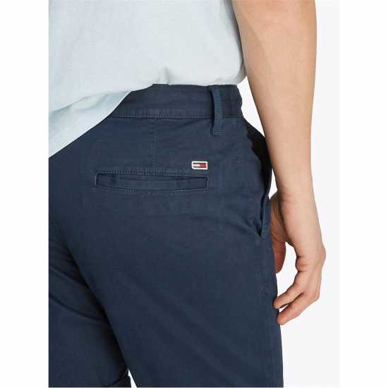 Къси Панталони Tommy Jeans Men's Chino Shorts Тъмна Нощна Морска Къси Панталони Tommy Jeans Men's Chino Shorts Тъмна Нощна Морска