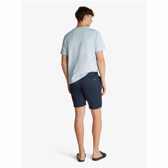 Къси Панталони Tommy Jeans Men's Chino Shorts Тъмна Нощна Морска Къси Панталони Tommy Jeans Men's Chino Shorts Тъмна Нощна Морска