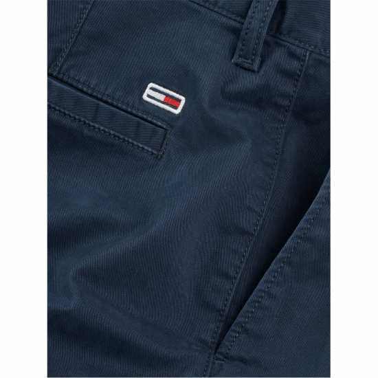 Къси Панталони Tommy Jeans Men's Chino Shorts Тъмна Нощна Морска Къси Панталони Tommy Jeans Men's Chino Shorts Тъмна Нощна Морска