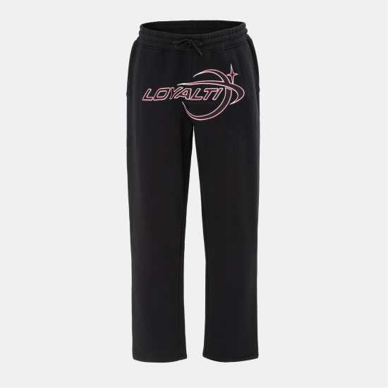 Loyalti Galazy Jogger Open Hem Men Black Мъжки меки спортни долнища
