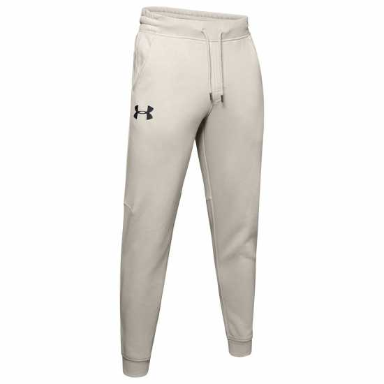 Under Armour Мъжки Анцуг Rival Fleece Tracksuit Bottoms Mens Sand Мъжки меки спортни долнища