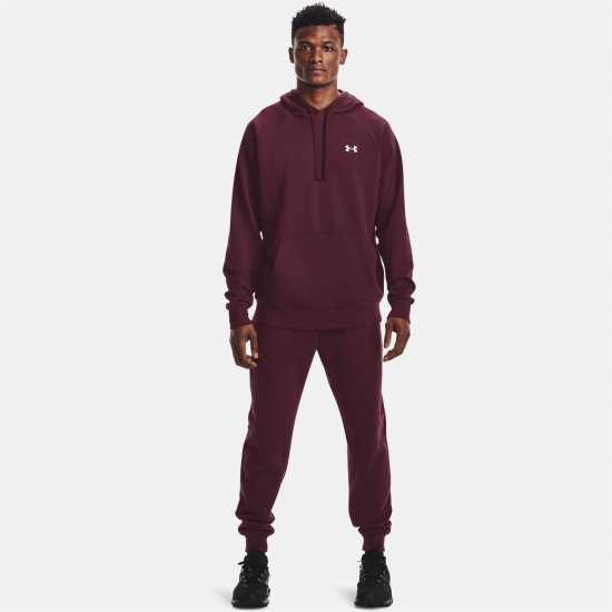 Under Armour Мъжки Анцуг Rival Tracksuit Bottoms Mens Тъмно бордово Мъжки меки спортни долнища