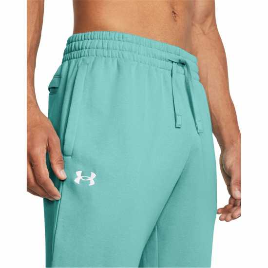 Under Armour Мъжки Анцуг Rival Tracksuit Bottoms Mens Рдиал Тръсе / Бял Мъжки меки спортни долнища