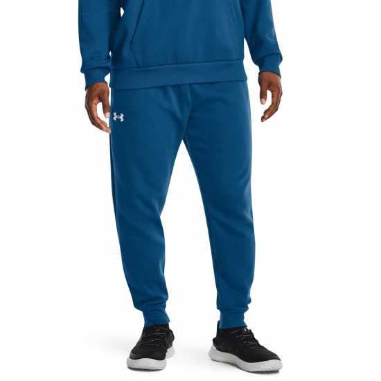 Under Armour Мъжки Анцуг Rival Tracksuit Bottoms Mens Синьо Мъжки меки спортни долнища