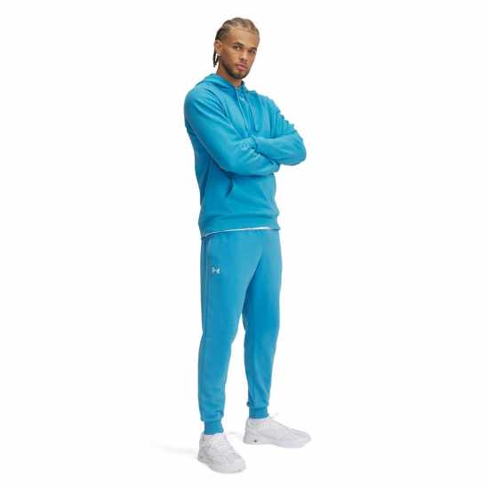 Under Armour Мъжки Анцуг Rival Tracksuit Bottoms Mens Синьо Мъжки меки спортни долнища