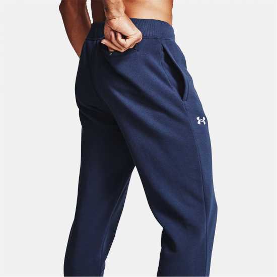 Under Armour Мъжки Анцуг Armour Rival Tracksuit Bottoms Mens Midnight Navy Мъжко облекло за едри хора