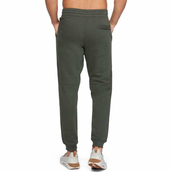 Under Armour Мъжки Анцуг Rival Fleece Tracksuit Bottoms Mens Bar Green Мъжки меки спортни долнища