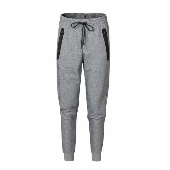 Kappa Tech Fl Mens Track Pants Jogger Сив марл Мъжки меки спортни долнища