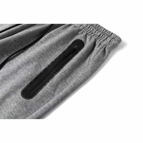 Kappa Tech Fl Mens Track Pants Jogger Сив марл Мъжки меки спортни долнища