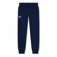 Under Armour Спортно Долнище Момчета Logo Fleece Jogging Pants Junior Boys Хоризонтален син Детски долнища на анцуг