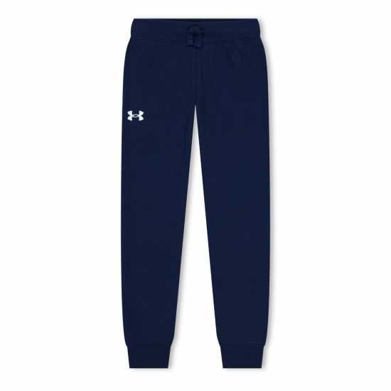 Under Armour Спортно Долнище Момчета Logo Fleece Jogging Pants Junior Boys Хоризонтален син Детски долнища на анцуг