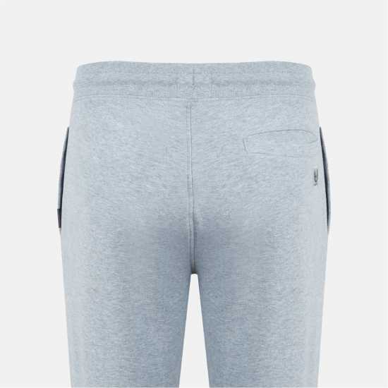 Firetrap Мъжко Спортно Долнище Slim Jogging Bottoms Mens Сив марл 