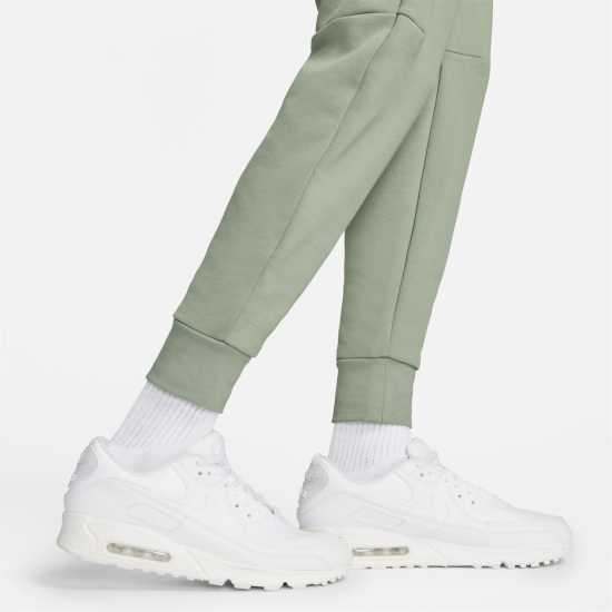Nike Мъжко Спортно Долнище Tech Fleece Jogging Bottoms Mens Mica Green/Blck Мъжко облекло за едри хора