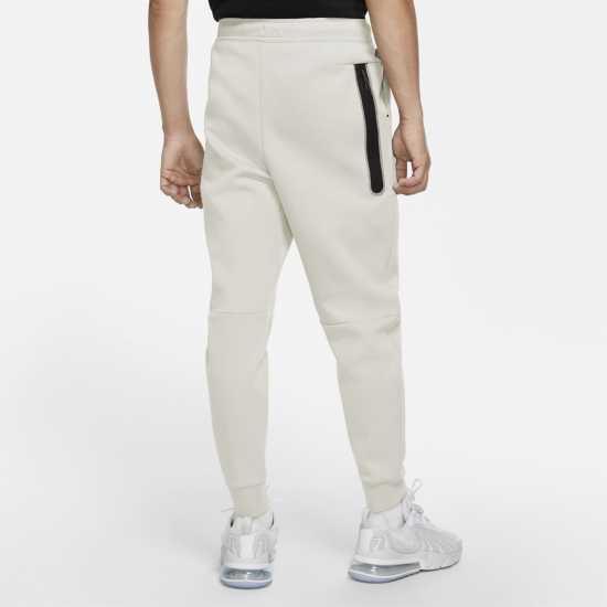 Nike Мъжко Спортно Долнище Tech Fleece Jogging Bottoms Mens Light Bone/Blck Мъжко облекло за едри хора