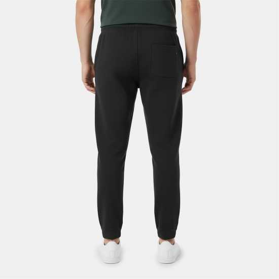 Jack Wills Men's Jw Jacquard Open Hem Fleece Joggers Черно 