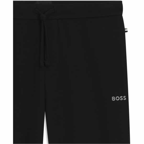 Hugo Boss Мъжко Спортно Долнище Boss Waffle Pants 10269584 01 Joggers Mens Черно 001 