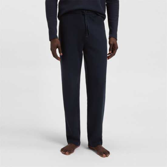 Hugo Boss Мъжко Спортно Долнище Boss Waffle Pants 10269584 01 Joggers Mens Тъмно синьо 403 