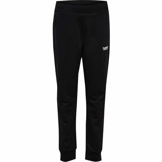 Hummel Regular Adj Waist Pants Junior Black Детски долнища на анцуг