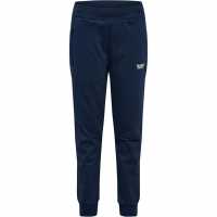 Hummel Regular Adj Waist Pants Junior Dress Blues Детски долнища на анцуг