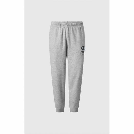 Champion Men's Closed Hem Jersey Jogging Bottoms Grey 