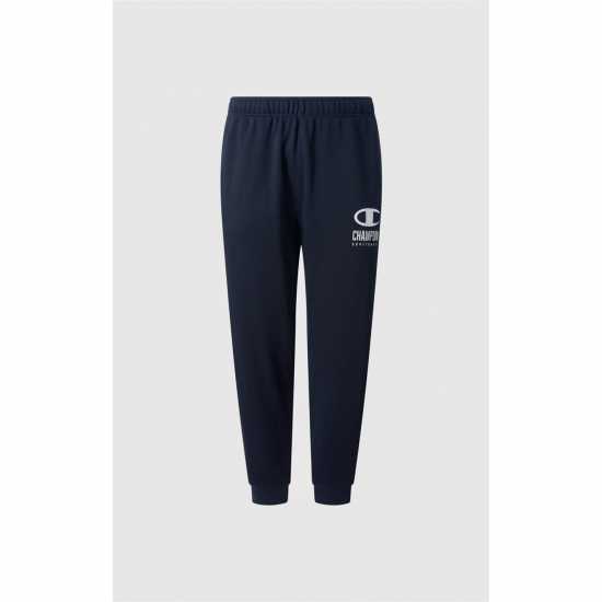 Champion Men's Closed Hem Jersey Jogging Bottoms Navy 