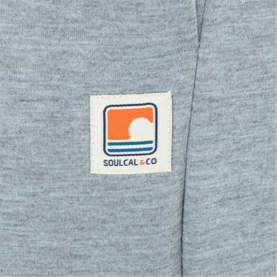 Мъжки меки спортни долнища Soulcal Fur Mens Trousers Светло сиво Soulcal Fur Mens Trousers Светло сиво Мъжки меки спортни долнища