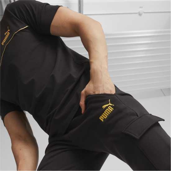 Puma Мъжко Спортно Долнище Ess+ Minimal Gold Cargo Pants Joggers Mens Puma Мъжко Спортно Долнище Ess+ Minimal Gold Cargo Pants Joggers Mens