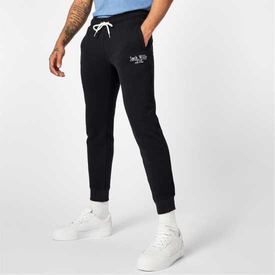 Мъжки меки спортни долнища Мъжко Спортно Долнище Jack Wills Haydor Logo Joggers Mens Черно Мъжко Спортно Долнище Jack Wills Haydor Logo Joggers Mens Черно Мъжки меки спортни долнища