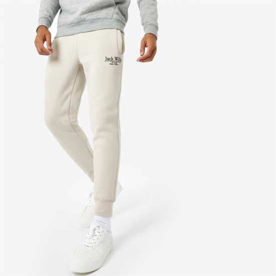 Мъжки меки спортни долнища Мъжко Спортно Долнище Jack Wills Haydor Logo Joggers Mens Stone Мъжко Спортно Долнище Jack Wills Haydor Logo Joggers Mens Stone Мъжки меки спортни долнища