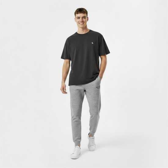 Мъжко Спортно Долнище Jack Wills Haydor Logo Joggers Mens Сив марл Мъжки меки спортни долнища