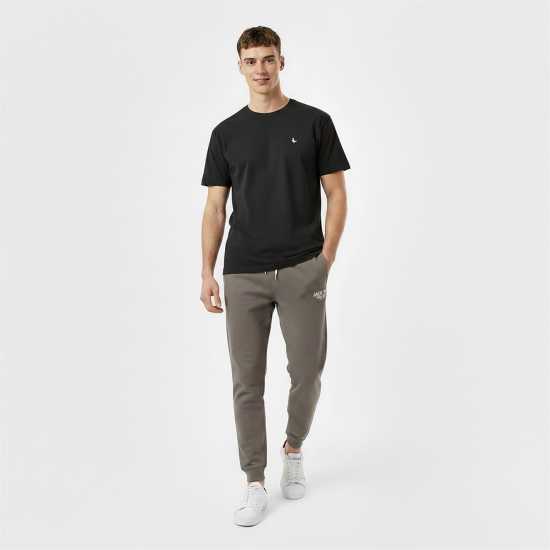Мъжко Спортно Долнище Jack Wills Haydor Logo Joggers Mens Сланина Мъжки меки спортни долнища