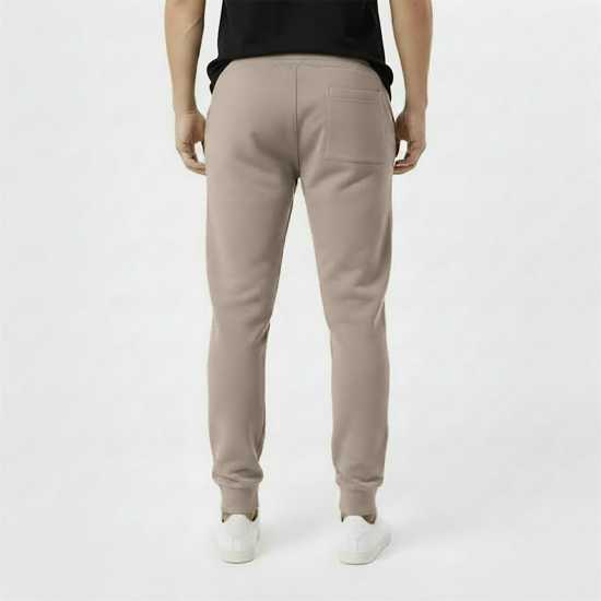 Мъжко Спортно Долнище Jack Wills Haydor Logo Joggers Mens Камък Мъжки меки спортни долнища