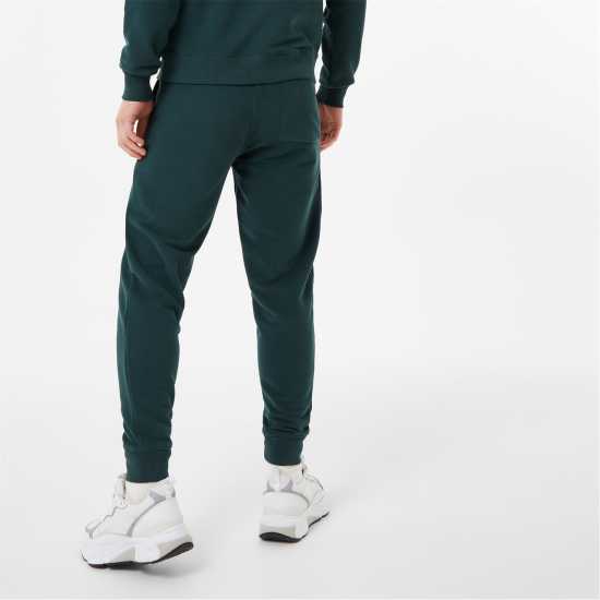 Jack Wills Jacquard Logo Joggers Dark Green Мъжко облекло за едри хора