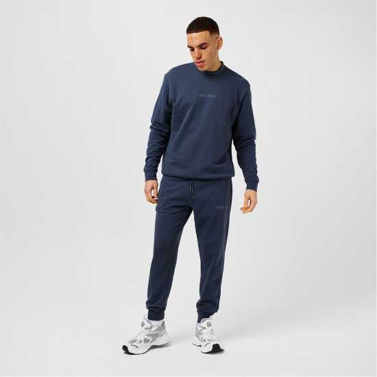 Мъжки меки спортни долнища Jack Wills Jacquard Logo Joggers Нощно небе Jack Wills Jacquard Logo Joggers Нощно небе Мъжки меки спортни долнища