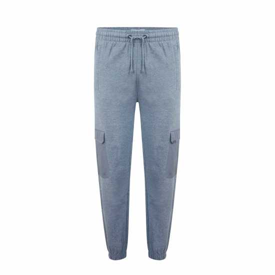 Мъжки меки спортни долнища Firetrap Мъжко Спортно Долнище Hybrid Jogging Bottoms Mens Сив марл Firetrap Мъжко Спортно Долнище Hybrid Jogging Bottoms Mens Сив марл Мъжки меки спортни долнища