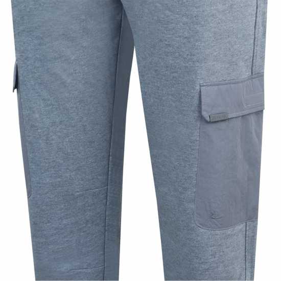 Мъжки меки спортни долнища Firetrap Мъжко Спортно Долнище Hybrid Jogging Bottoms Mens Сив марл Firetrap Мъжко Спортно Долнище Hybrid Jogging Bottoms Mens Сив марл Мъжки меки спортни долнища