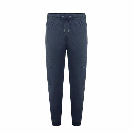 Firetrap Мъжко Спортно Долнище Hybrid Jogging Bottoms Mens Тъмно сиво марл Мъжки меки спортни долнища