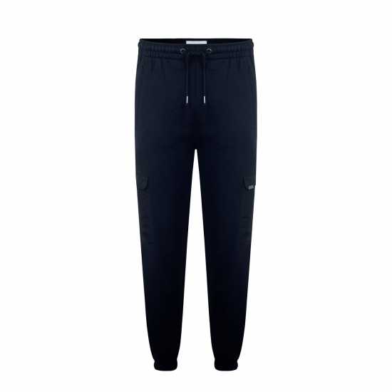 Firetrap Мъжко Спортно Долнище Hybrid Jogging Bottoms Mens Черно Мъжки меки спортни долнища