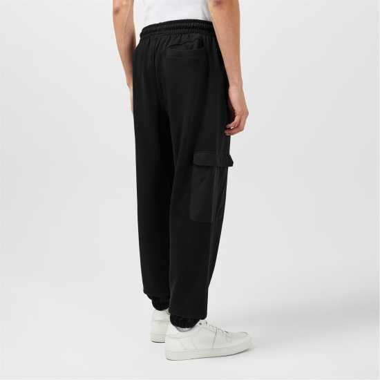 Firetrap Мъжко Спортно Долнище Hybrid Jogging Bottoms Mens Черно Мъжки меки спортни долнища