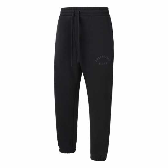 Blank Essentials Essentials Arch Jogger Черно Мъжки меки спортни долнища