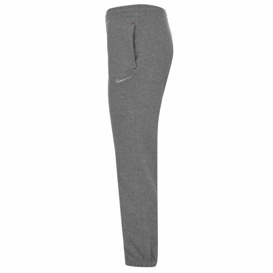 Nike Детско Долнище За Бягане Fleece Jogging Bottoms Juniors Сиво Детски долнища на анцуг