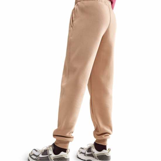 Nike Детско Долнище За Бягане Fleece Jogging Bottoms Juniors Hemp/White Детски долнища на анцуг