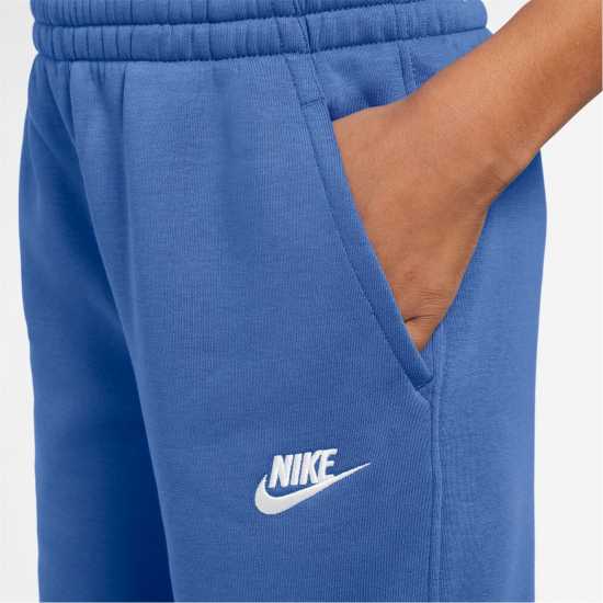 Nike Детско Долнище За Бягане Fleece Jogging Bottoms Juniors Comet Blue Детски долнища на анцуг