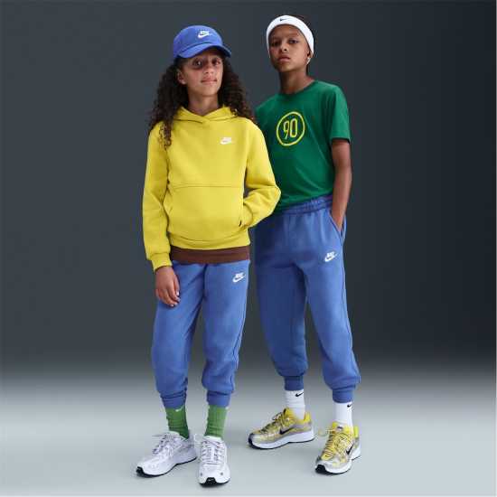 Nike Детско Долнище За Бягане Fleece Jogging Bottoms Juniors Comet Blue Детски долнища на анцуг