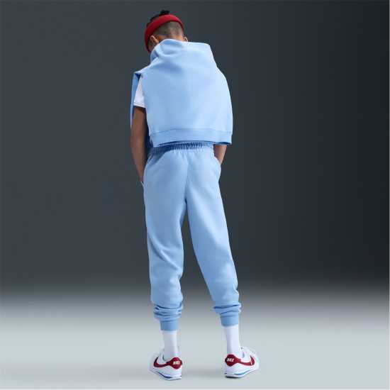 Nike Детско Долнище За Бягане Fleece Jogging Bottoms Juniors Ryl Tint/Crims Детски долнища на анцуг