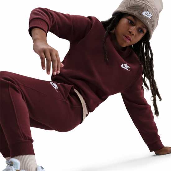 Nike Детско Долнище За Бягане Fleece Jogging Bottoms Juniors  