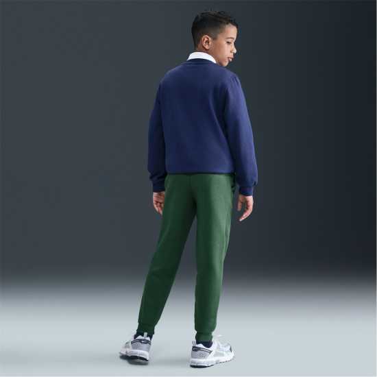 Детски долнища на анцуг Nike Детско Долнище За Бягане Fleece Jogging Bottoms Juniors Fir/White Nike Детско Долнище За Бягане Fleece Jogging Bottoms Juniors Fir/White Детски долнища на анцуг