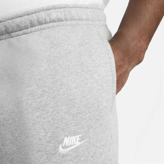Nike Мъжко Долнище За Джогинг Sportswear Club Fleece Jogging Pants Mens Сиво Мъжки меки спортни долнища