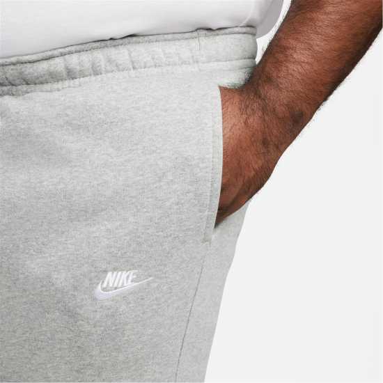 Nike Мъжко Долнище За Джогинг Sportswear Club Fleece Jogging Pants Mens Сиво Мъжки меки спортни долнища